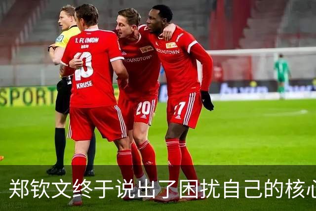 郑钦文终于说出了困扰自己的核心原因